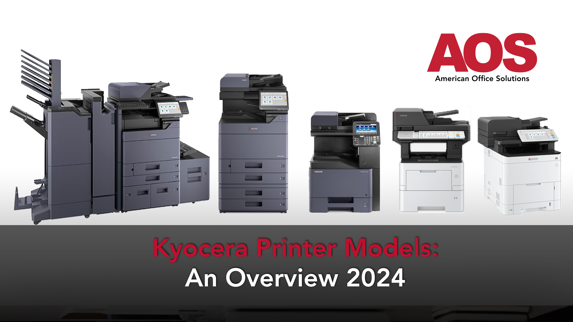 Kyocera Printer Models An Overview 2024